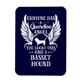 バセット犬の守護天使 マグネット