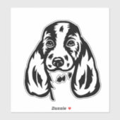 バセット犬 シール (シート)