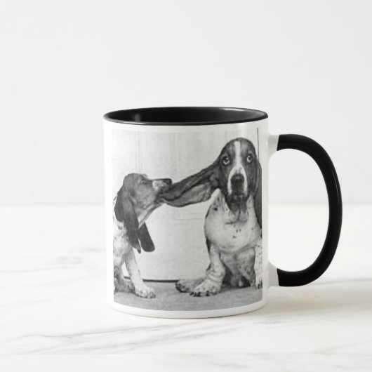 バセット犬 マグカップ (右)