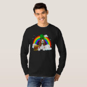 バセット犬 Tシャツ (正面フル)