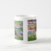 バセット2 – リリー2 コーヒーマグカップ (中央)