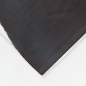 バセット・ハウンドフォーマル、ハウンド、ハット フリースブランケット (角)