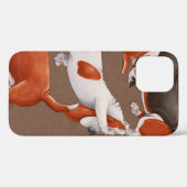 バセット・ハウンド犬は運かぼちゃを入れた荷車だ Case-Mate iPhoneケース (裏面 (横))