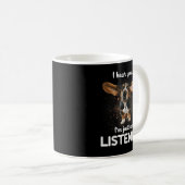 バセット・ハウンド聞こえな聞い コーヒーマグカップ (正面右)