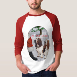バセット・ハウンド・クリスマスプレゼント Tシャツ