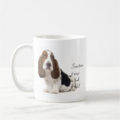 バセット·ハウンド コーヒーマグカップ (左)
