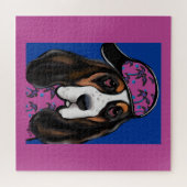 バセット・ハウンド ジグソーパズル (横)