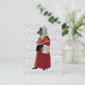 バセット・ハウンド・ジャッジ・フル ポストカード (スタンド正面)