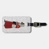 バセット・ハウンド・ジャッジ・フル ラゲッジタグ (正面横)