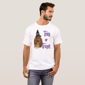 バセット・ハウンド・トリック Tシャツ (正面フル)