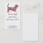 バセット・ハウンド・ドッグ・ビジネス 名刺 (正面/裏面)