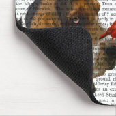 バセット・ハウンド・バード マウスパッド (コーナー)