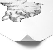 バセット・ハウンド ポスター (角)