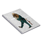 バセット・ハウンド・ポリス ノートブック (右側)