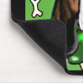 バセット・ハウンド マウスパッド (コーナー)