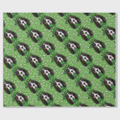 バセット・ハウンド ラッピングペーパー (フラット)