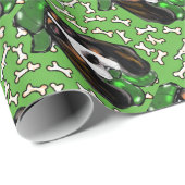 バセット・ハウンド ラッピングペーパー (ロールコーナー)