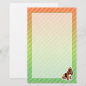 バセット・ハウンド 便箋 (正面/裏面)