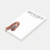 バセット・ハウンド・恋人 ポストイット (アングル)