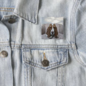 バセット・ハウンド 缶バッジ (インサイチュ)