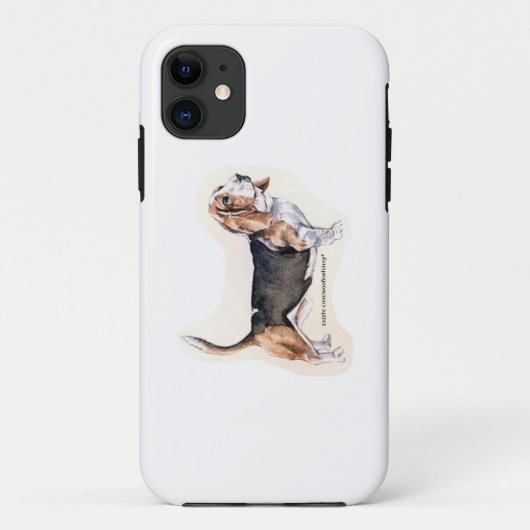 バセット・ハウンド Case-Mate iPhoneケース (裏面)