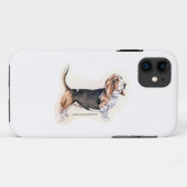 バセット・ハウンド Case-Mate iPhoneケース (裏面(横))