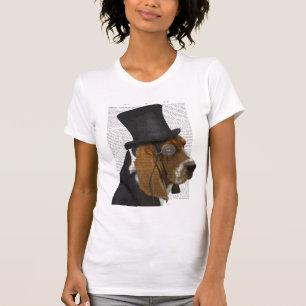 バセット·ハウンフォーマルド·アンド·ハット Tシャツ