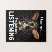 バセット・ハウン聞ドだ ジグソーパズル (横)