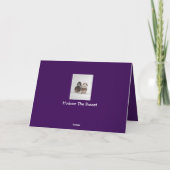 バセット・ハウ恋しく思ンドが君のグリーティングカードだ。 カード (裏面)