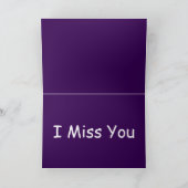 バセット・ハウ恋しく思ンドが君のグリーティングカードだ。 カード (内部)