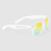 バセヘロレットパーソナライズされたブライダルパーティ結婚ズ サングラス (右)