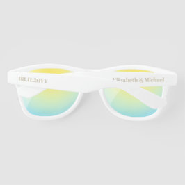 バセヘロレットパーソナライズされたブライダルパーティ結婚ズ サングラス