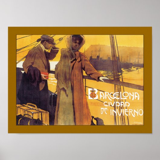 バセローナシウダドデヴィエルノ ポスター (正面)