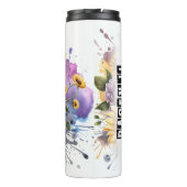 バセンジのフローラ鮮やかエネルギー タンブラー (裏面)