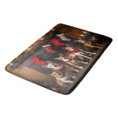 バセンジは暖炉のクリスマスまでに バスマット (アングル)