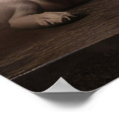 バセンジは暖炉のクリスマスまでに ポスター (角)