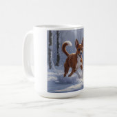 バセンジエレガントコーヒーマグ コーヒーマグカップ (正面左)