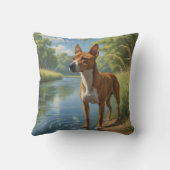 バセンジエレガント装飾用クッション クッション (裏面)