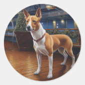 バセンジクリスマスクルーズ:ポーソウルホリデーディライト ラウンドシール (正面)