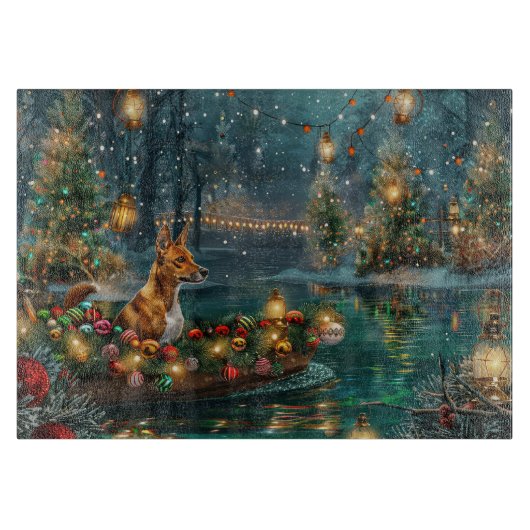 バセンジクリスマスフェスティバル航海 カッティングボード (正面)