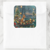 バセンジクリスマスフェスティバル航海 スクエアシール (バッグ)