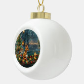 バセンジクリスマスフェスティバル航海 セラミックボールオーナメント (右)