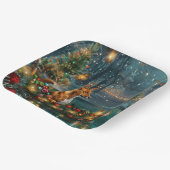 バセンジクリスマスフェスティバル航海 ペーパープレート (傾斜あり)