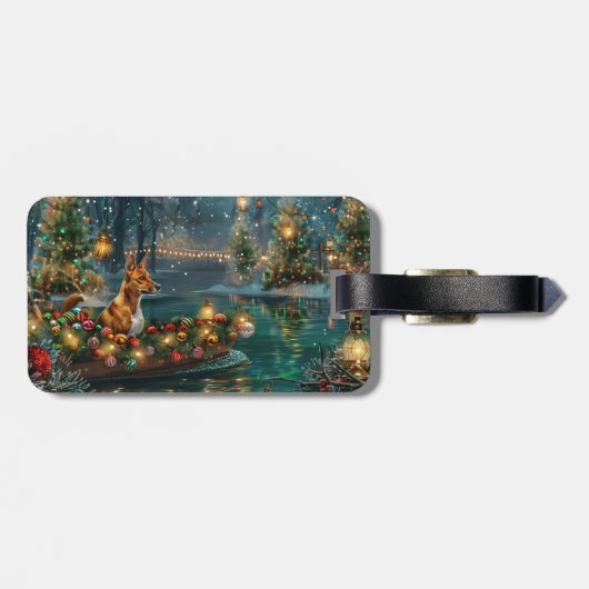 バセンジクリスマスフェスティバル航海 ラゲッジタグ (裏面横)