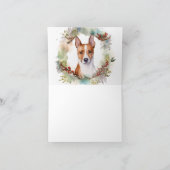 バセンジクリスマスリースフェスティバルカップ カード (内部)