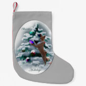 バセンジクリスマス スモールクリスマスストッキング (正面)