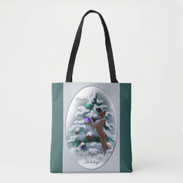 バセンジクリスマス トートバッグ