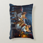 バセンジスノースイスレイクリスマスデコール アクセントクッション (正面(垂直))