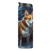 バセンジスノースイスレイクリスマスデコール タンブラー (回転右)