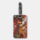 バセンジドッグクリスマスフェスティバル ラゲッジタグ (裏面縦)